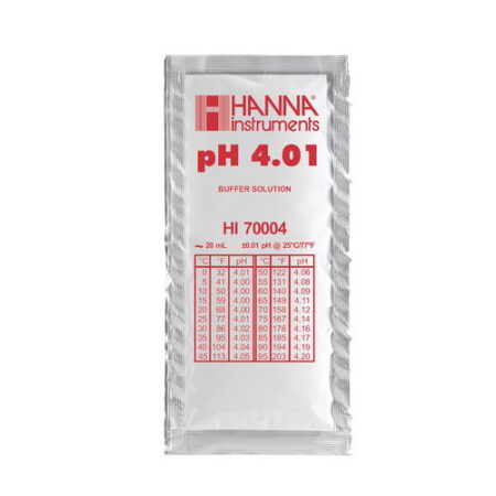 pH 4.01 Buffer Solution, 25 x 20 mL sachets