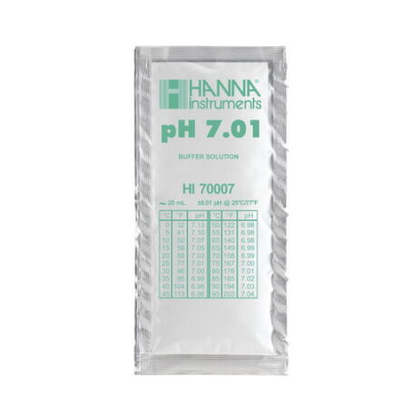 pH 7.01 Buffer Solution, 25 x 20 mL sachets