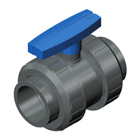 Plasson PVC ball valve ø32mm with glue insert (EPDM)